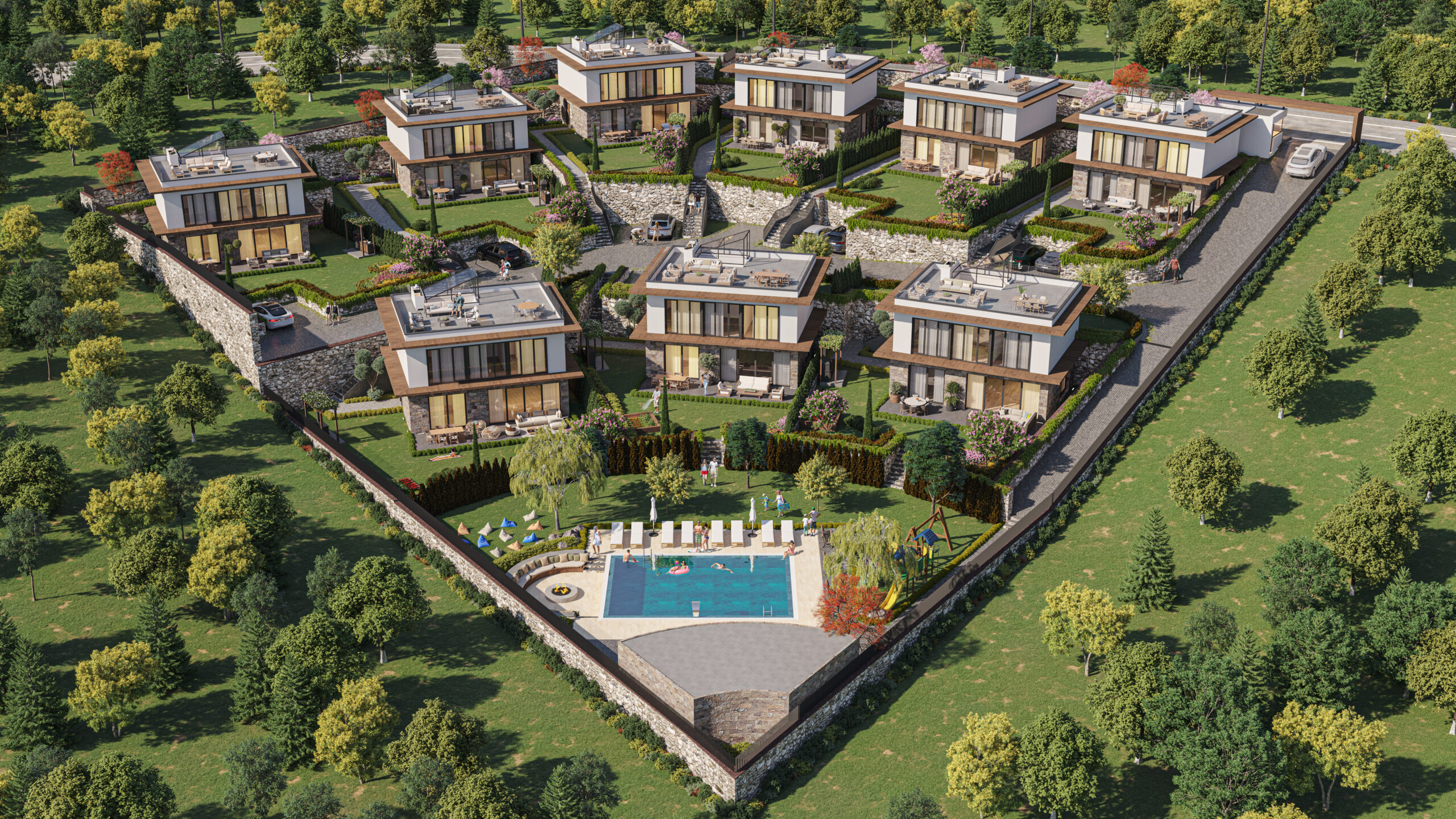 SAKLIBAHÇE VİLLALARI